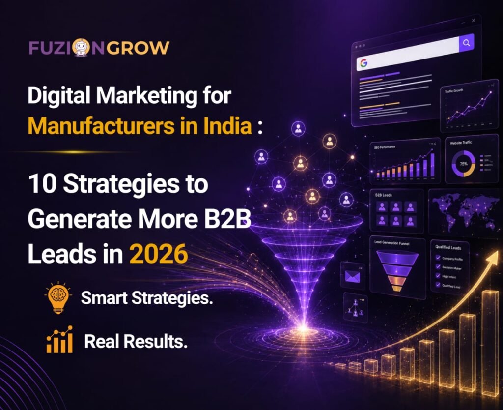 Digital Marketing for Manufacturers in India