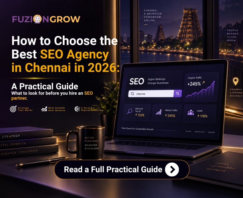 how to choose the best SEO agency in Chennai